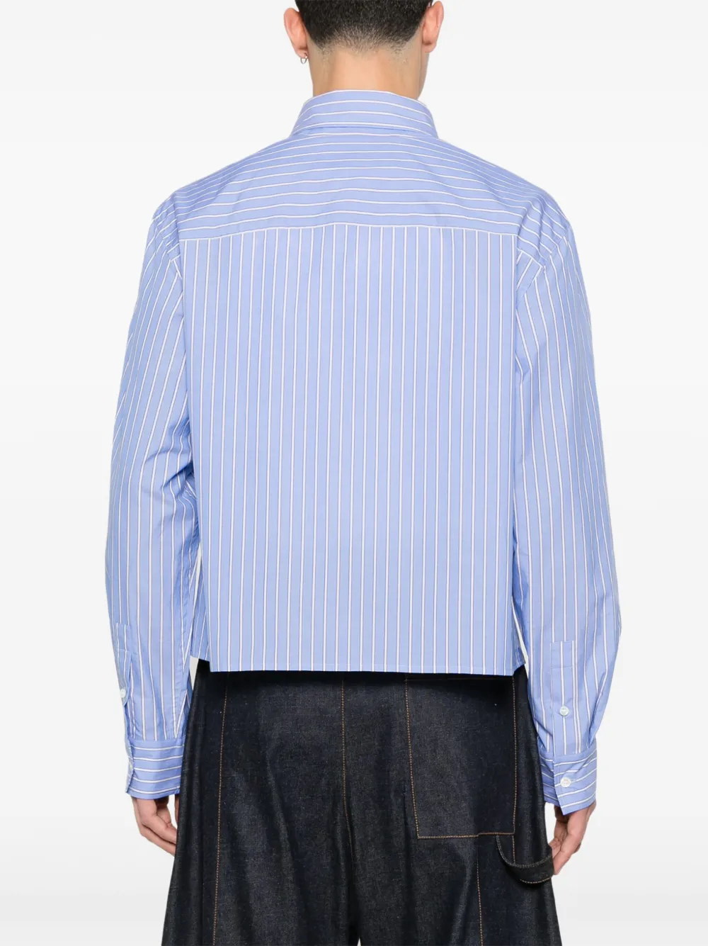 Marni Gestreept overhemd Blauw