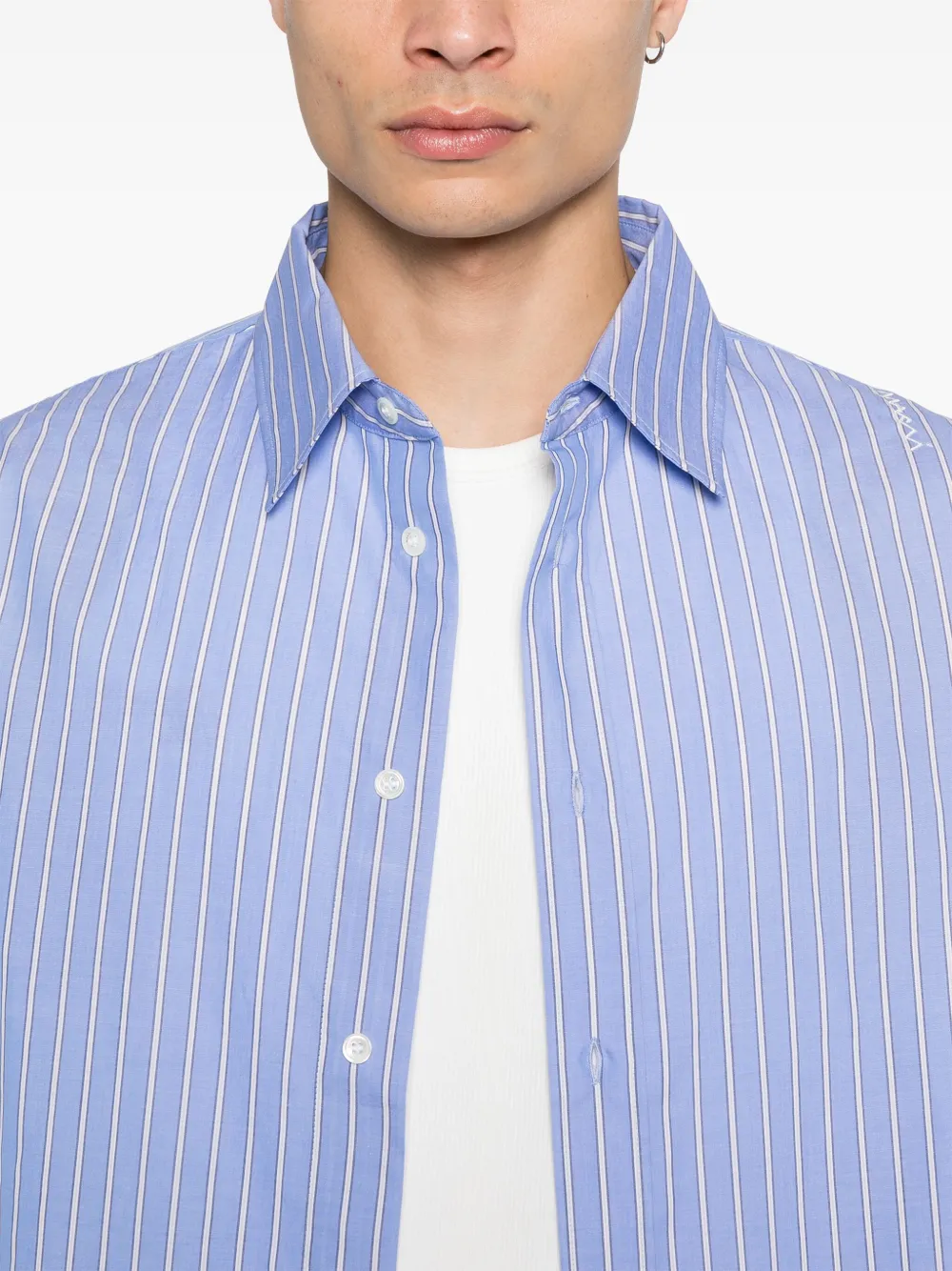 Marni Gestreept overhemd Blauw