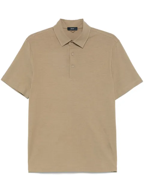 Herno cotton polo shirt