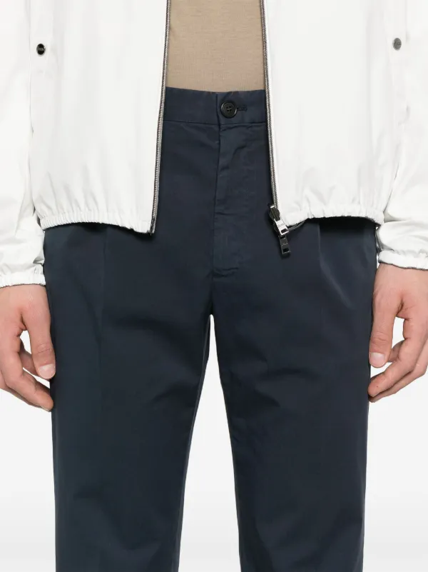 Incotex Tapered Trousers | Blue | FARFETCH RO