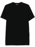 Zanone cotton T-shirt - Black