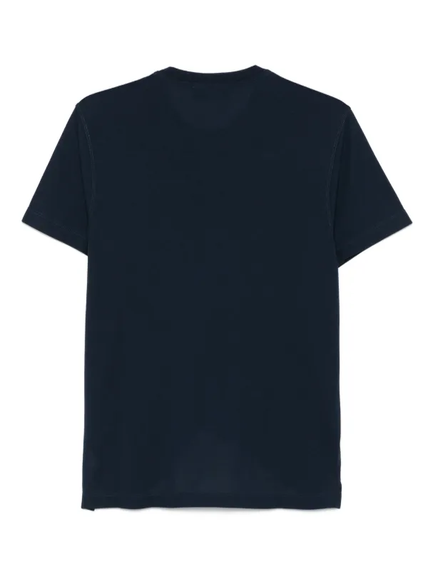 Tシャツ・カットソー ZANONE Men T-shirt Blue 815194ZG380 Z0542 Zanone Cotton T-shirt | Blue | FARFETCH AZ