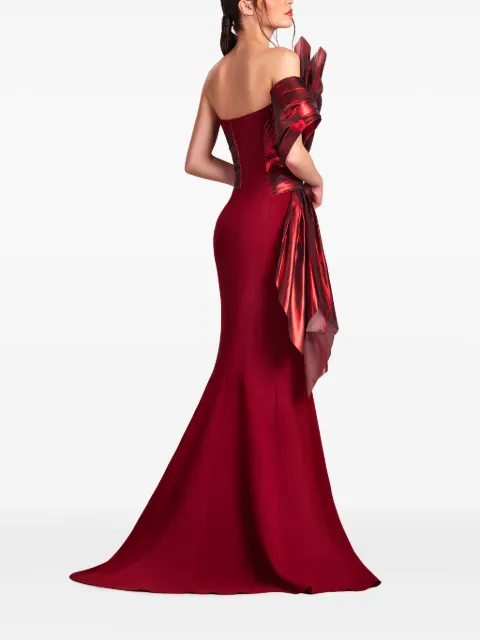Gaby Charbachy asymmetric gown GCS1832 - 3