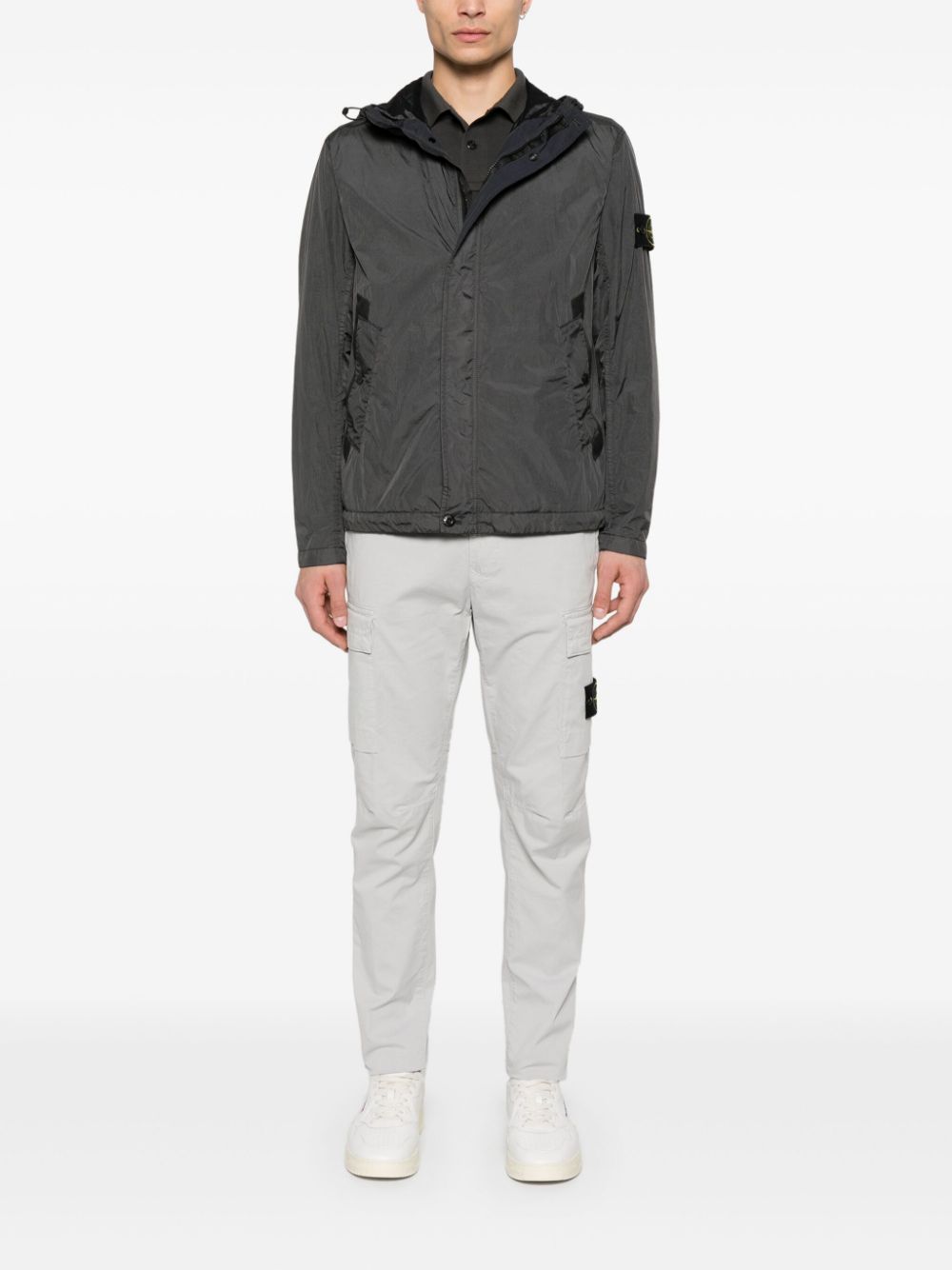 Stone Island Compass-badge jacket - Grijs