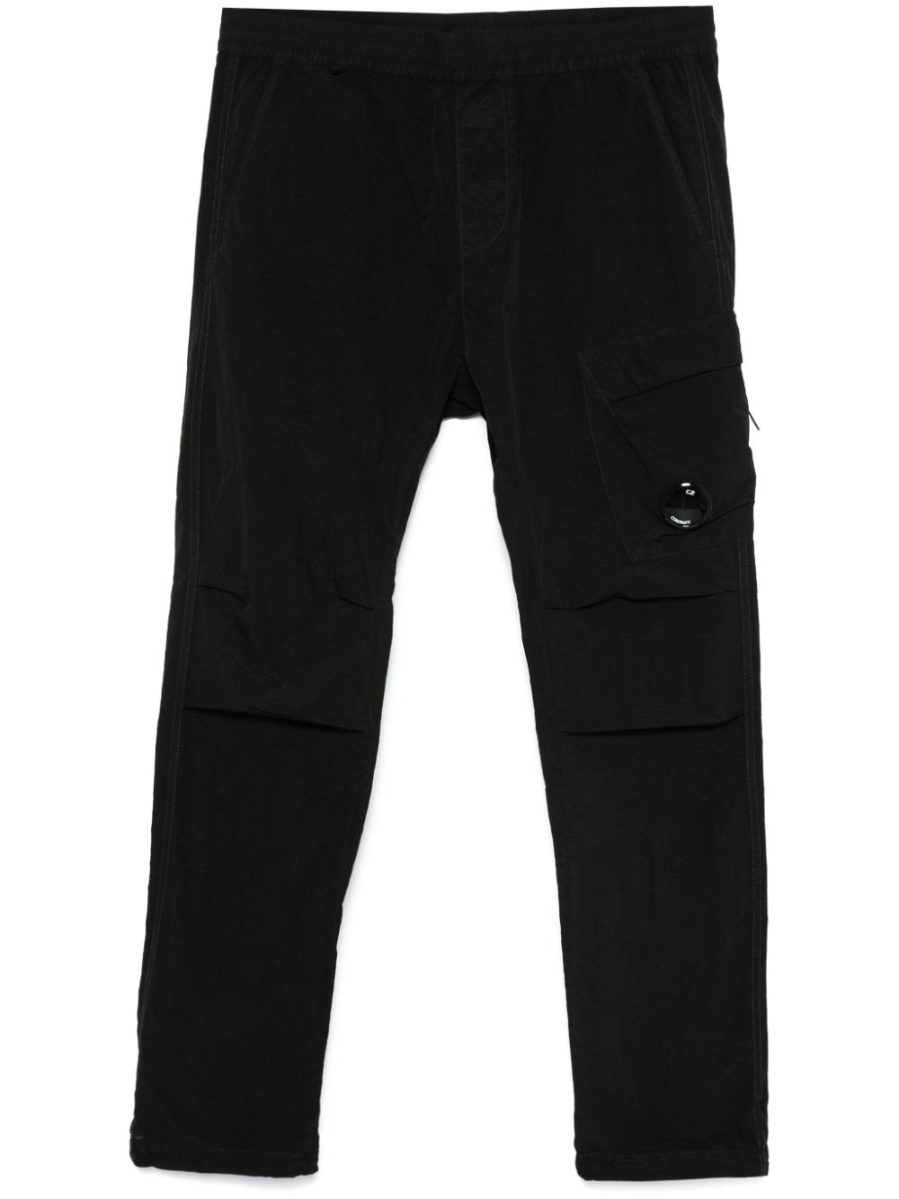 C.P. Company Lens-detail cargo pants - Black