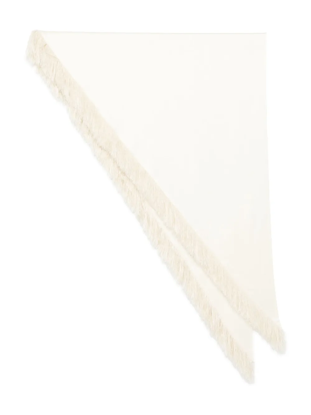TOTEME Sjaal met franje Beige