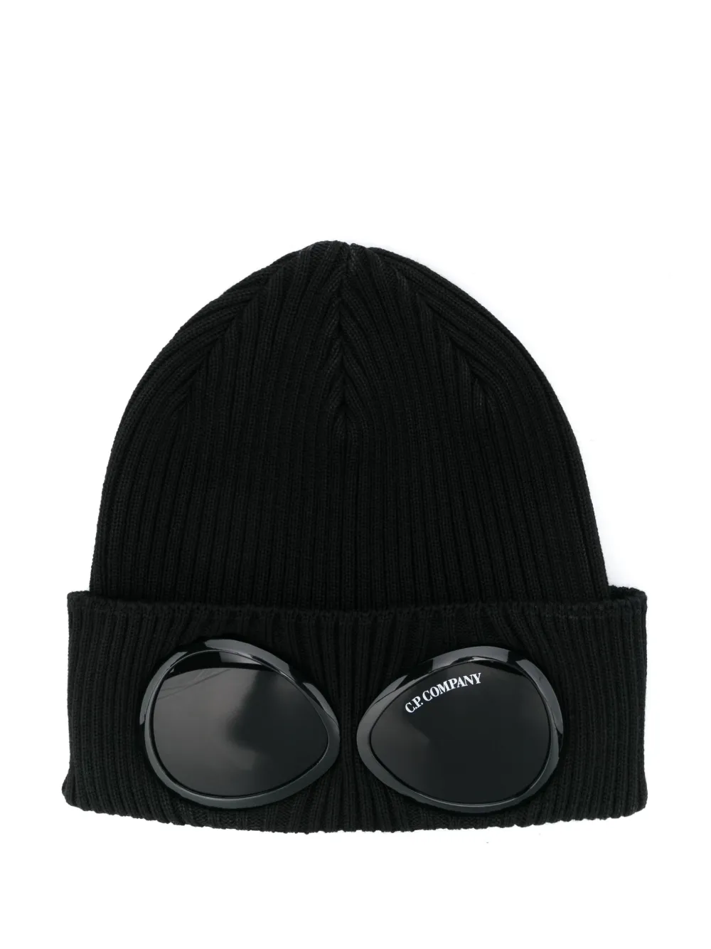 C.P. Company Iconische Goggle Muts Zwart Black Heren