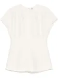 TOTEME cap-sleeve top - Neutrals