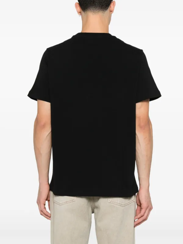 【関税込み】A.P.C. ブラック Standard Rue Madame Tシャツ A.P.C. Rue Madame Tシャツ | ブラック | FARFETCH JP