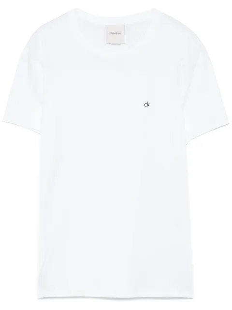 Calvin Klein logo-embroidered T-shirt