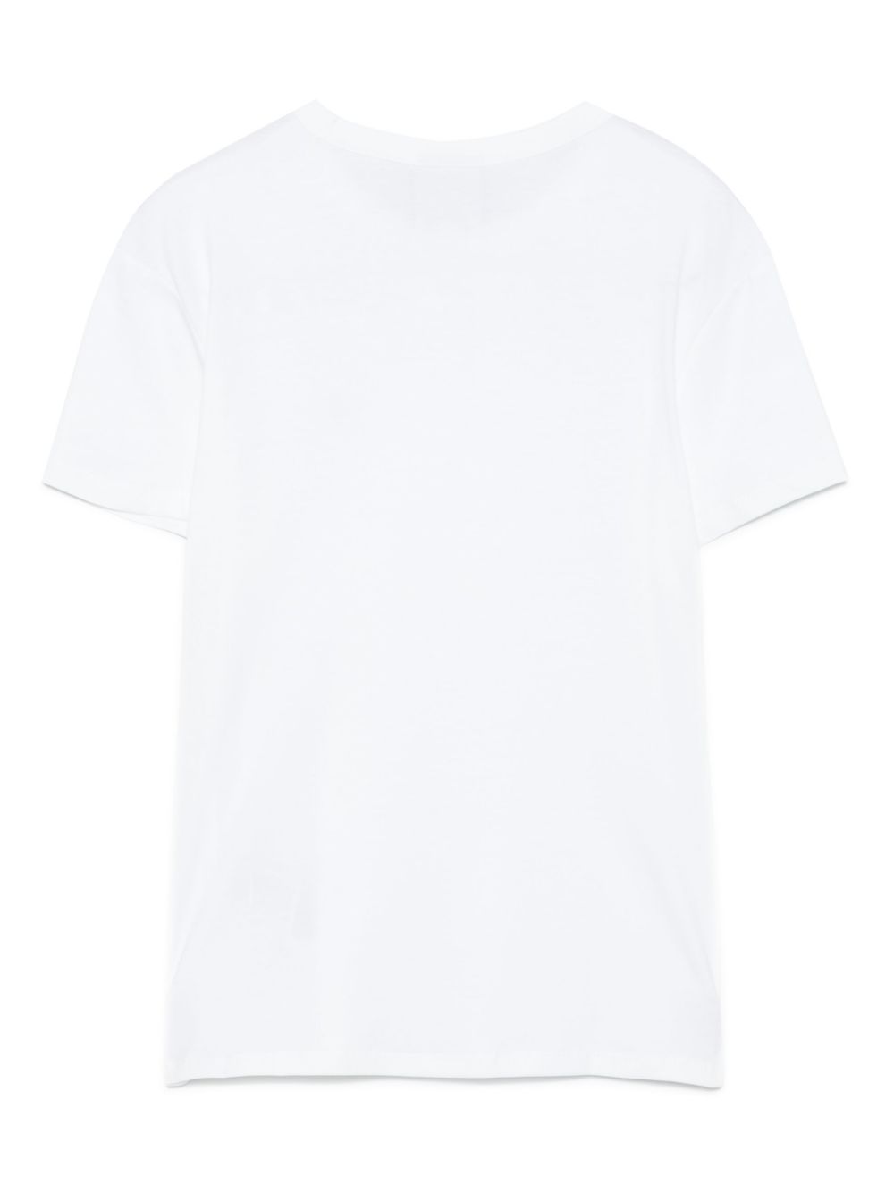 Calvin Klein logo-embroidered T-shirt - Wit