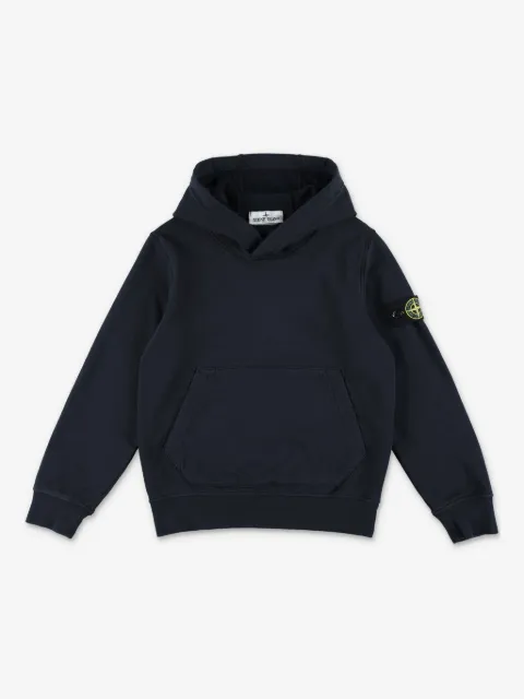 Stone Island Junior Compass-badge hoodie