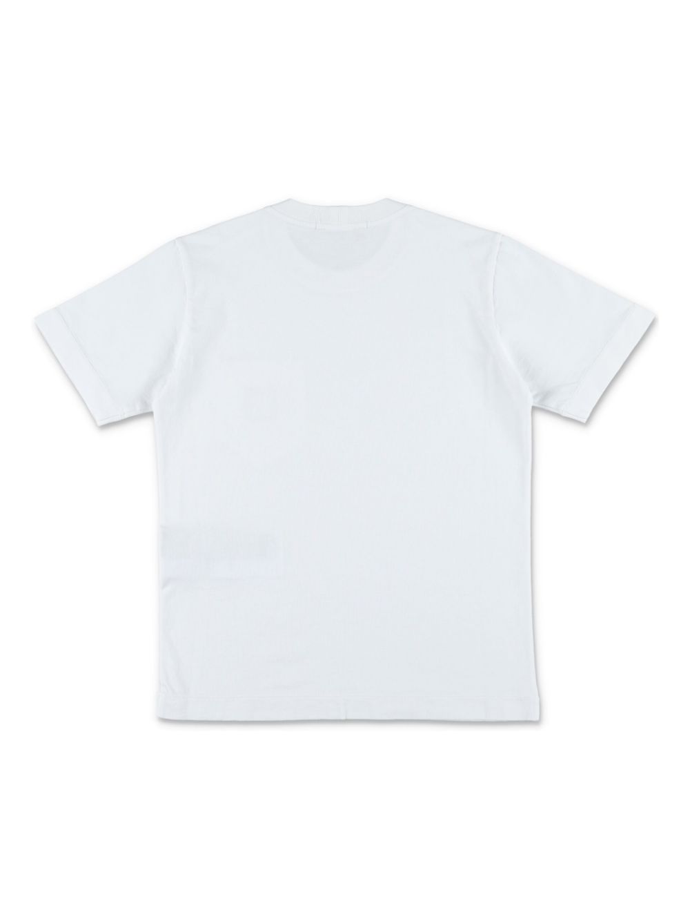 Stone Island Junior logo-patch T-shirt - White