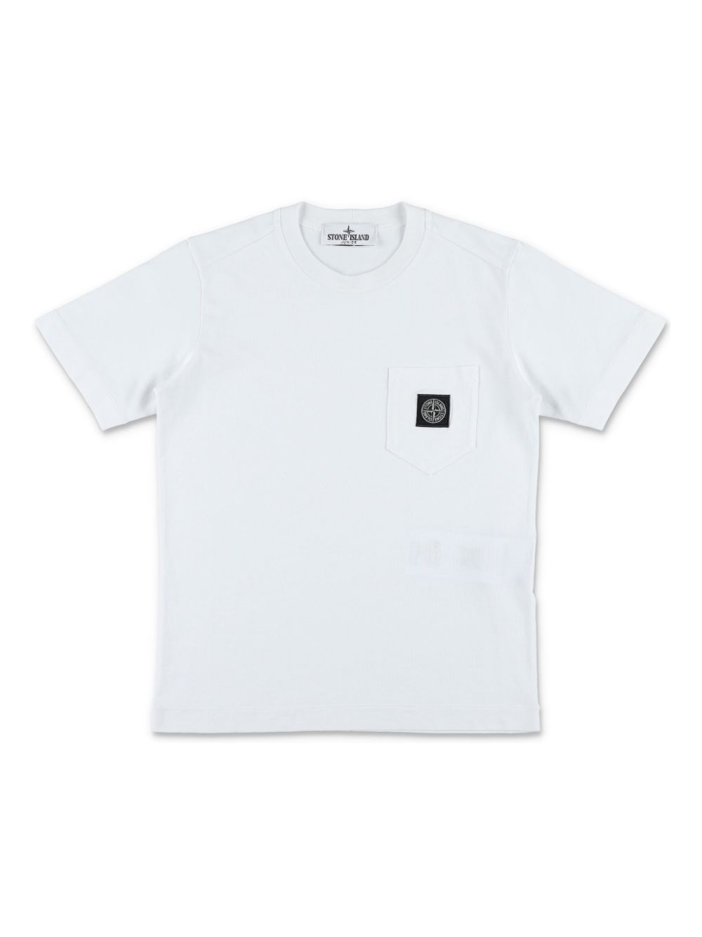 Stone Island Junior logo-patch T-shirt - White