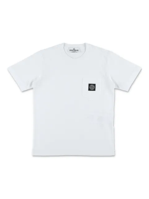 Stone Island Junior logo-patch T-shirt