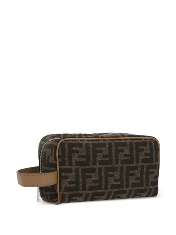 FENDIブラウンレザー ミニケース FENDIブラウンレザー ミニケース FENDIブラウンレザー ミニケース