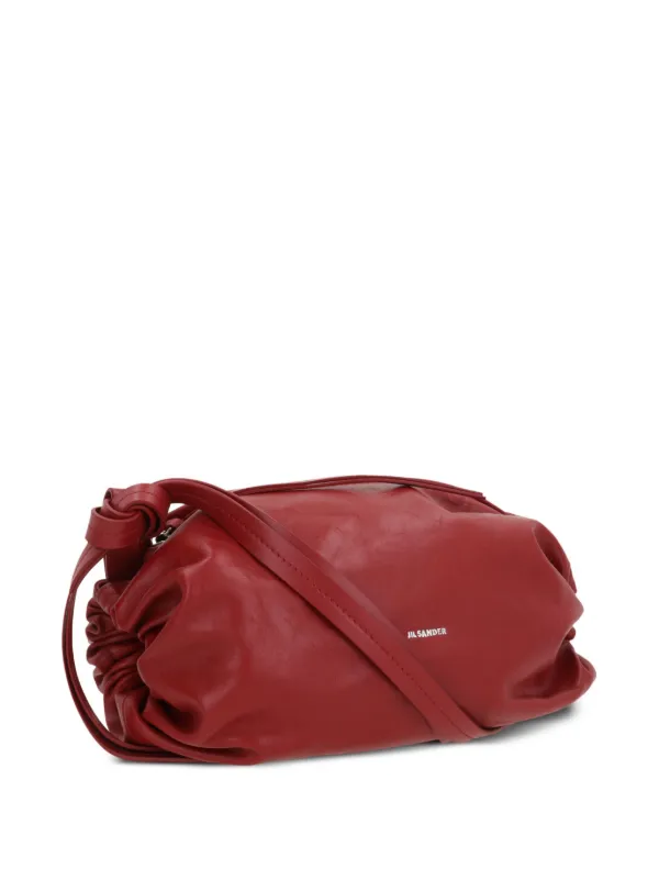Jil Sander Cushion Shoulder Bag | Red | FARFETCH