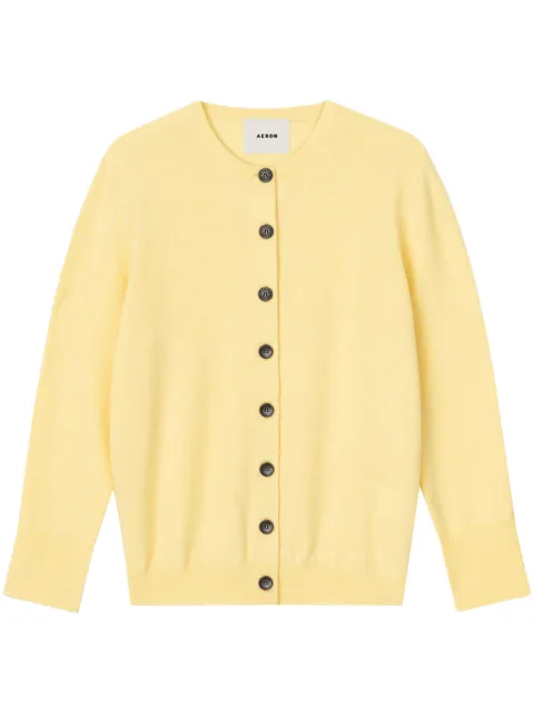 AERON round neck cardigan