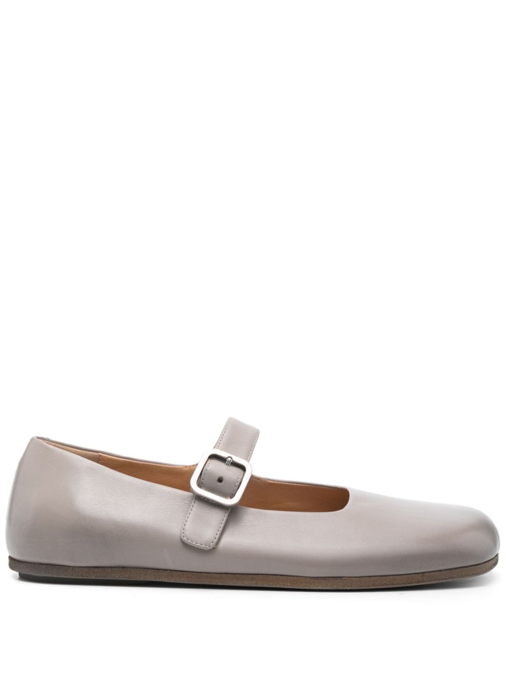 Marsèll leather ballet flats Grey