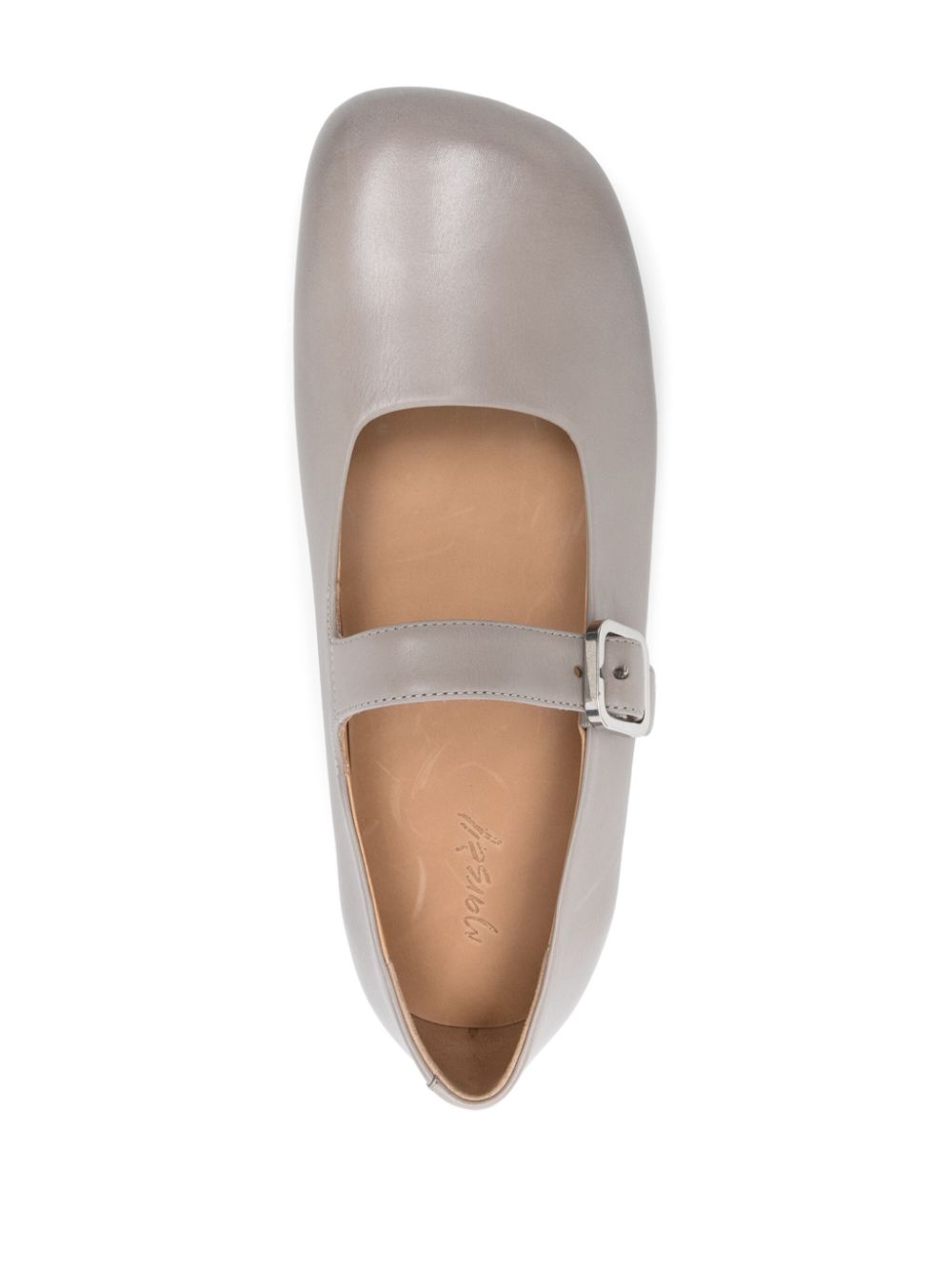 Marsèll leather ballet flats Grey