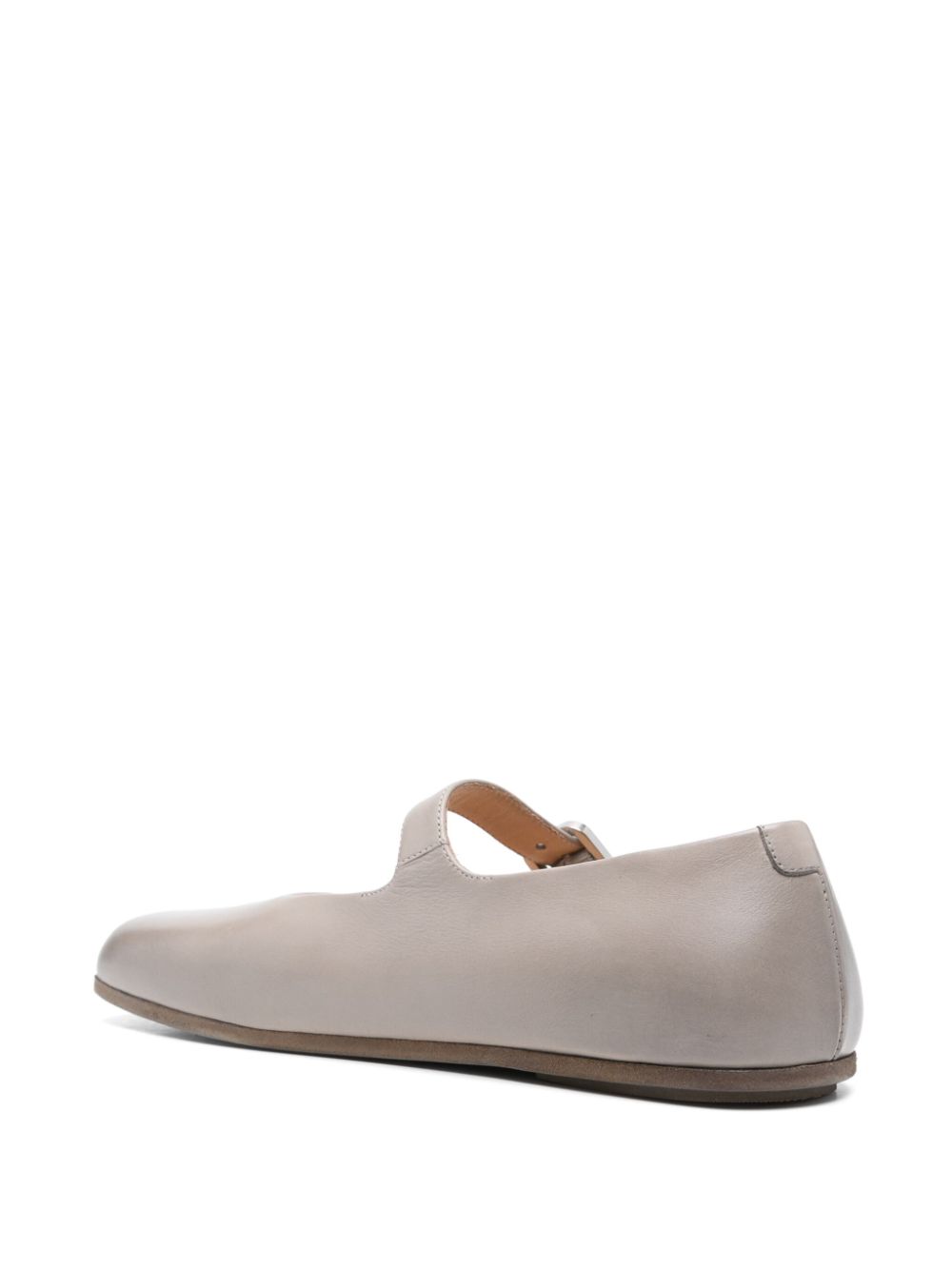 Marsèll leather ballet flats Grey