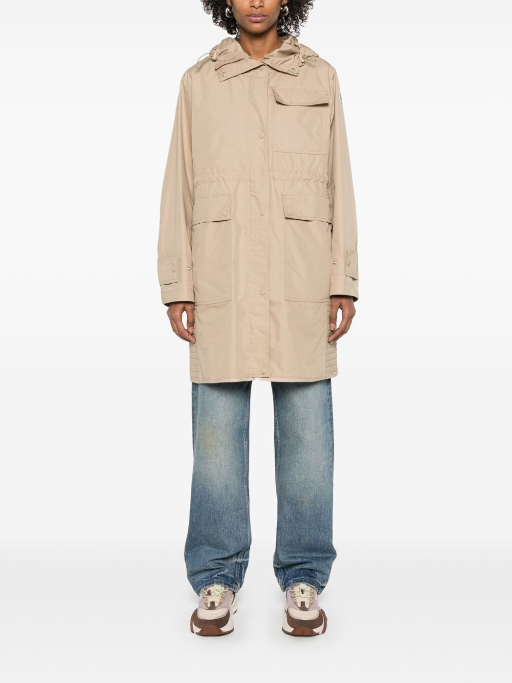 Moncler Meudon parka - Beige