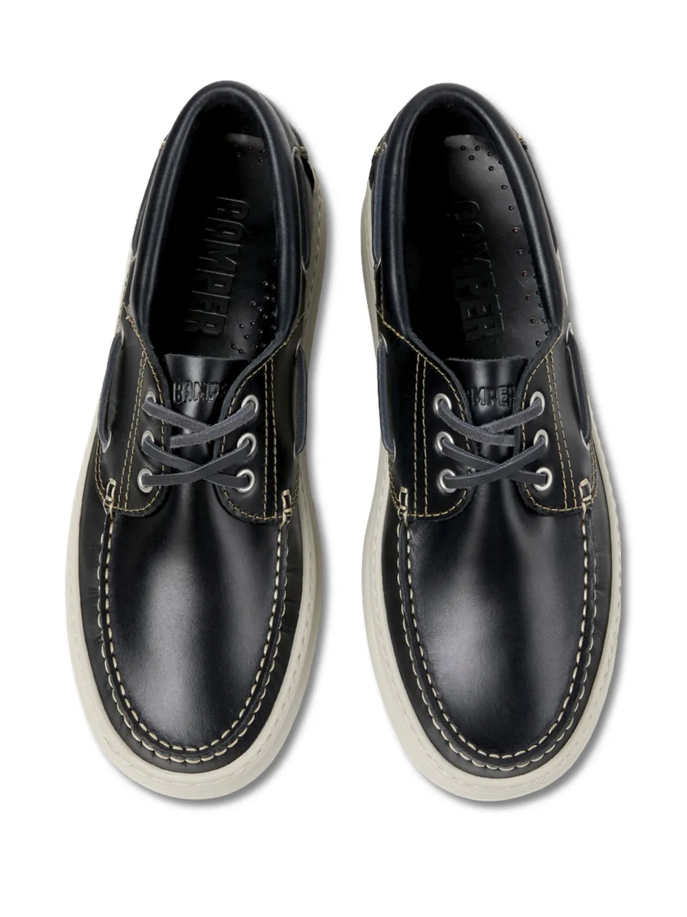 Camper Runner Four boat shoes Blue