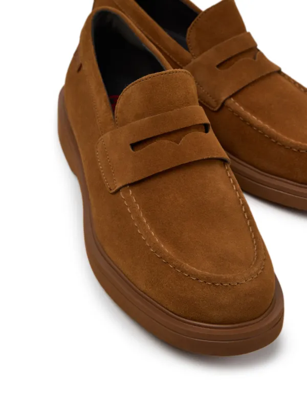 美品　camper ブラウン スエード ローファー　　37 Camper Norman ローファー | ブラウン | FARFETCH JP