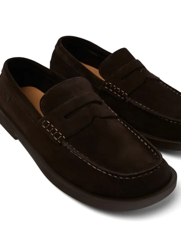 美品　camper ブラウン スエード ローファー　　37 Camper Don ローファー | ブラウン | FARFETCH JP