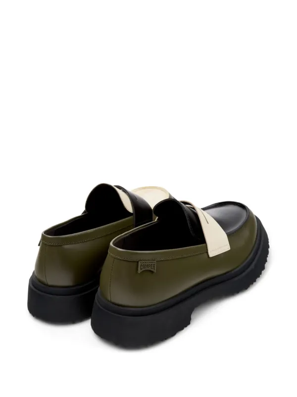 Camper Walden Twins ローファー | グリーン | FARFETCH JP