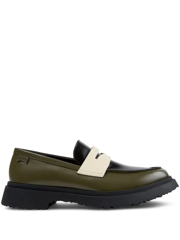 Camper Walden Twins ローファー | グリーン | FARFETCH JP