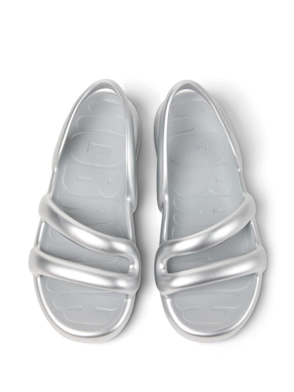 Camper Kobarah Flat sandals Silver