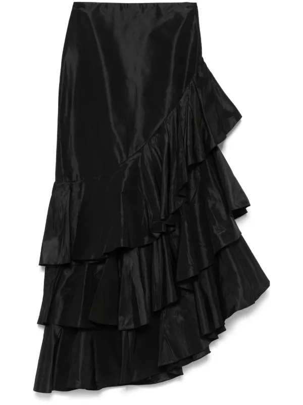 Johanna Ortiz Spirit of Exploration Maxi Skirt in Black