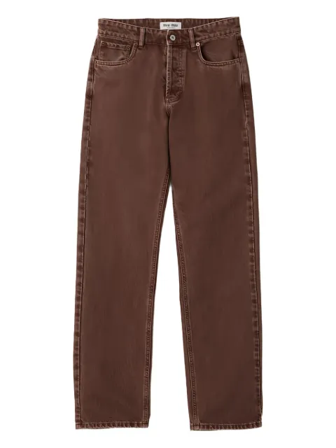Miu Miu cotton jeans