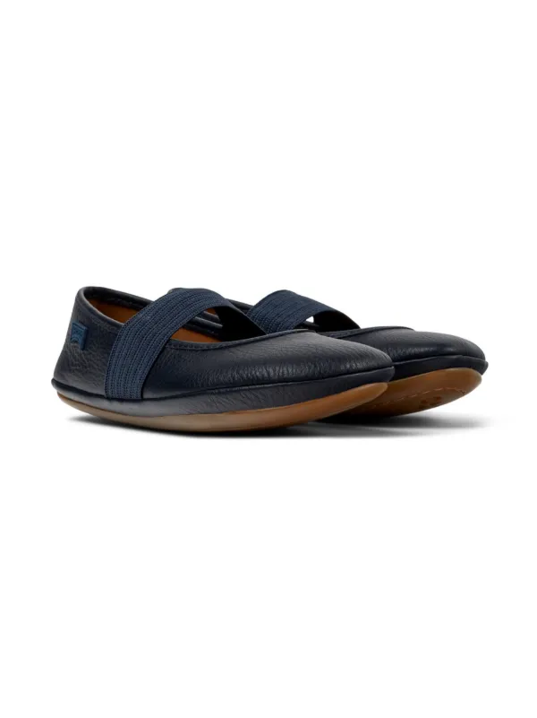 Camper Meisje Right Kids Ballet Flat Kind, Marine 116, 2.5 UK