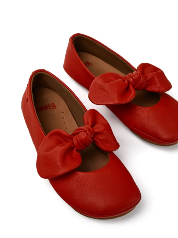 Camper Kids Right Ballet Flats Red FARFETCH CA