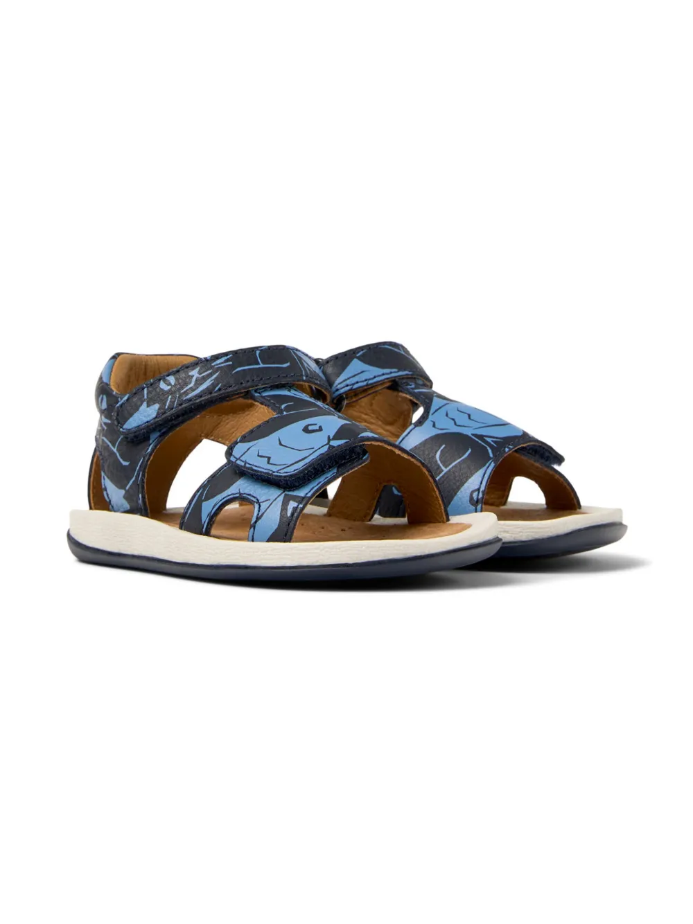 Camper Kids Bicho Twins sandals 004 BLUE