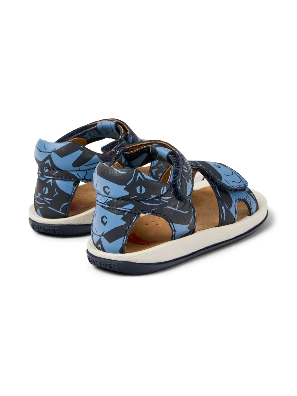 Camper Kids Bicho Twins sandals 004 BLUE