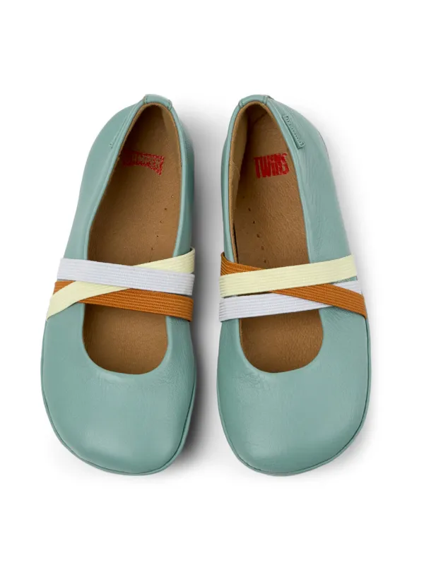 Camper Kids Ballerine Right Twins Verde FARFETCH IT