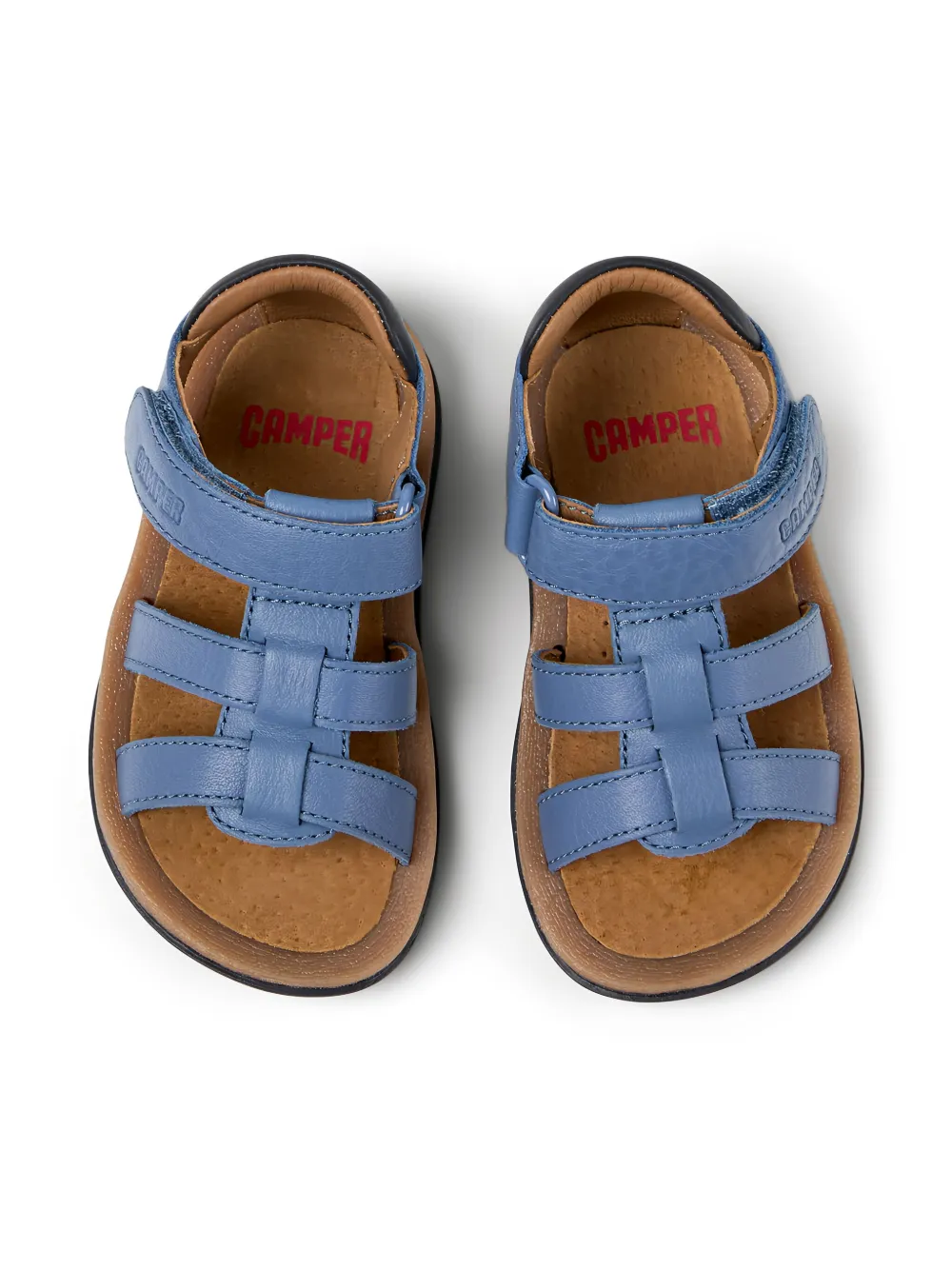 Shop Camper Bicho Sandals In 蓝色