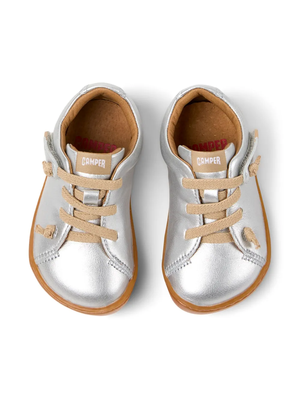 Shop Camper Peu Cami Sneakers In Silver