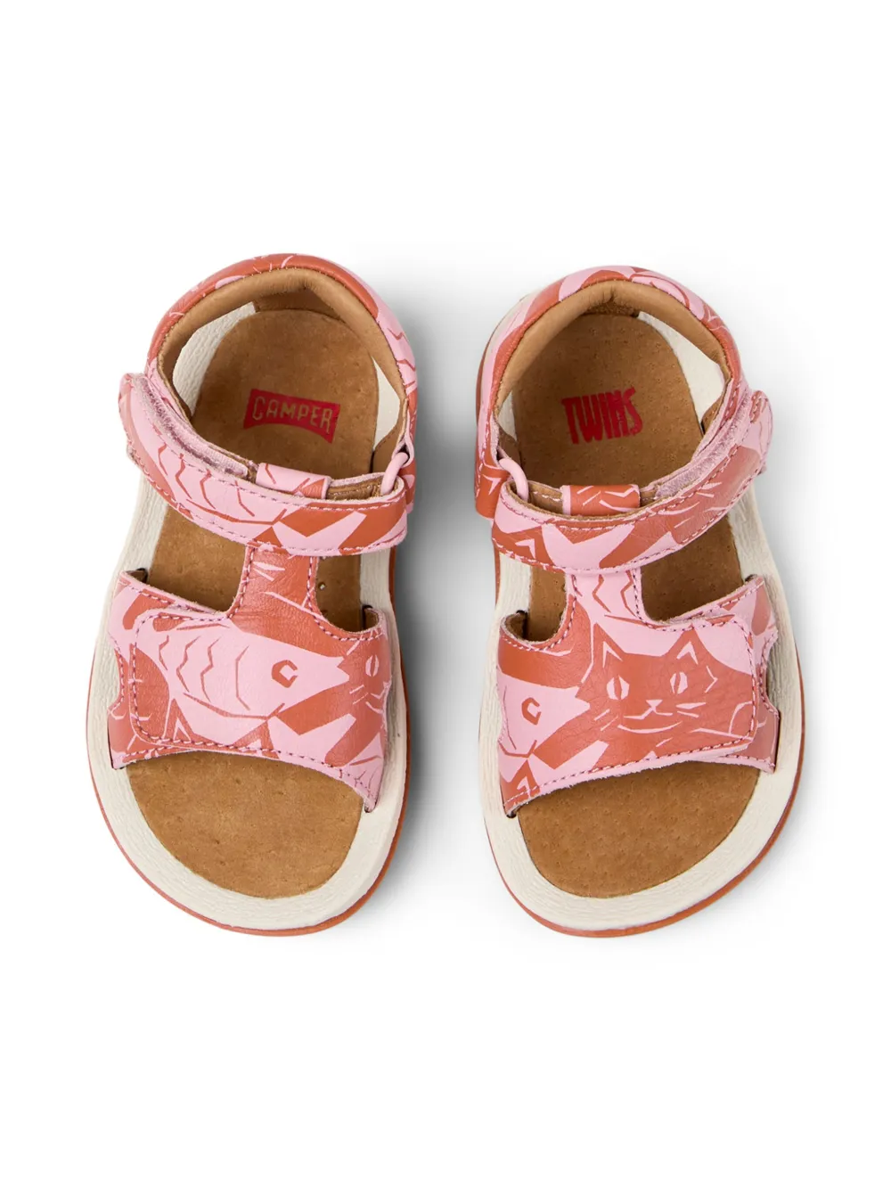 Camper Kids Bicho Twins sandalen Roze