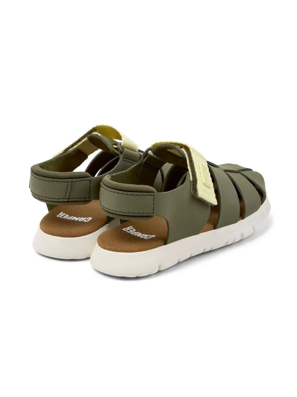 Camper Kids Oruga sandals Green