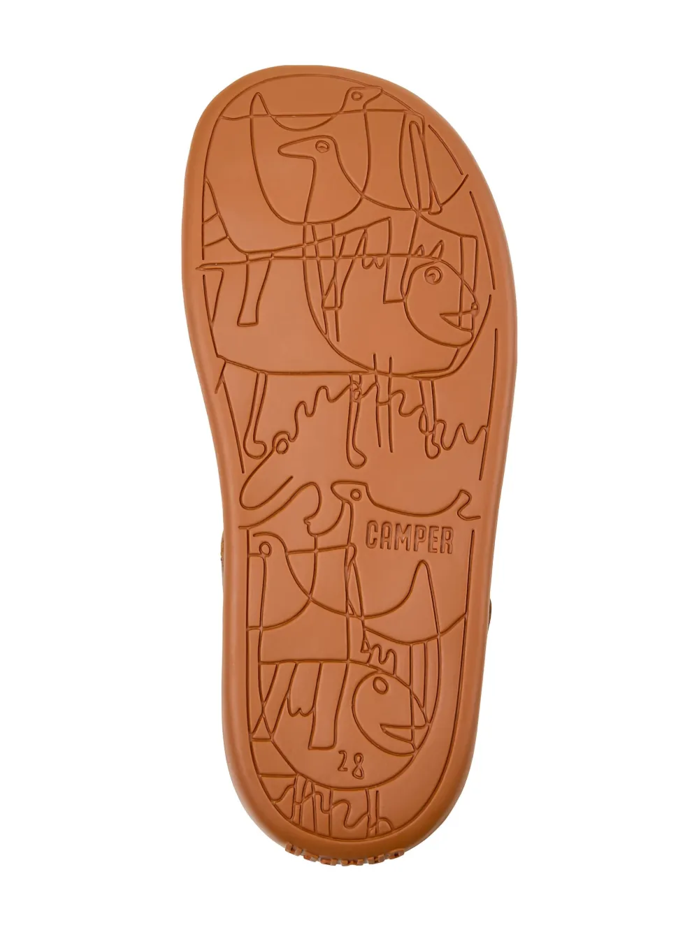 Camper Kids Bicho sandals Brown