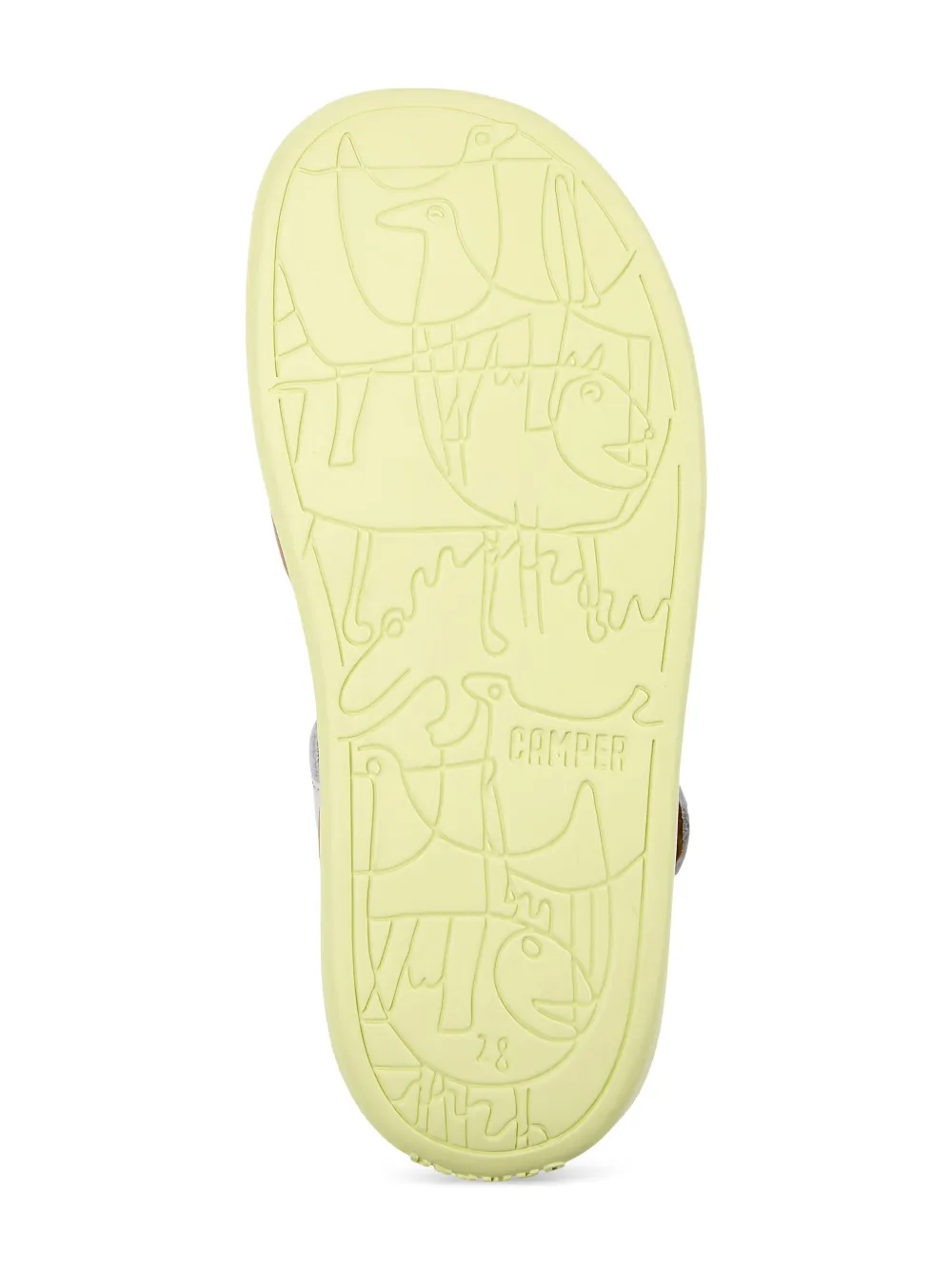 Camper Kids Bicho sandalen Zilver