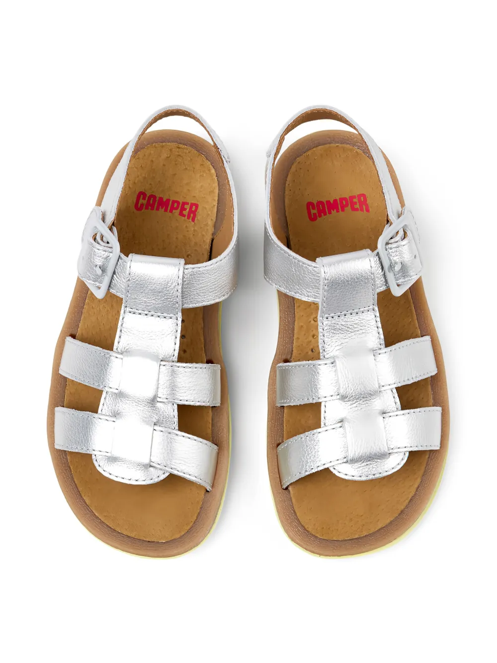 Camper Kids Bicho sandalen Zilver