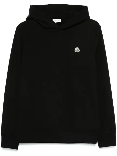 Moncler هودي بأبليكة شعار الماركة