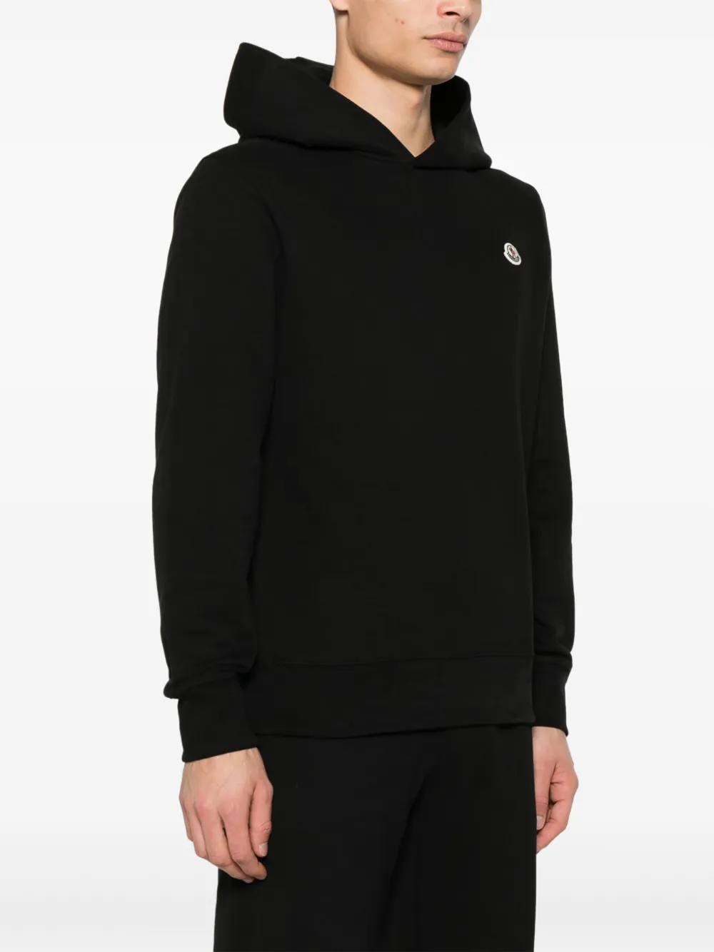 Moncler logo-appliqué hoodie