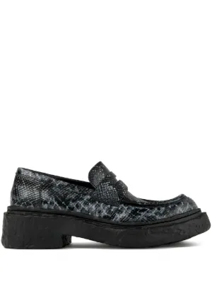 Charles Jeffrey Loverboy Moggies ローファー | ブラック | FARFETCH JP