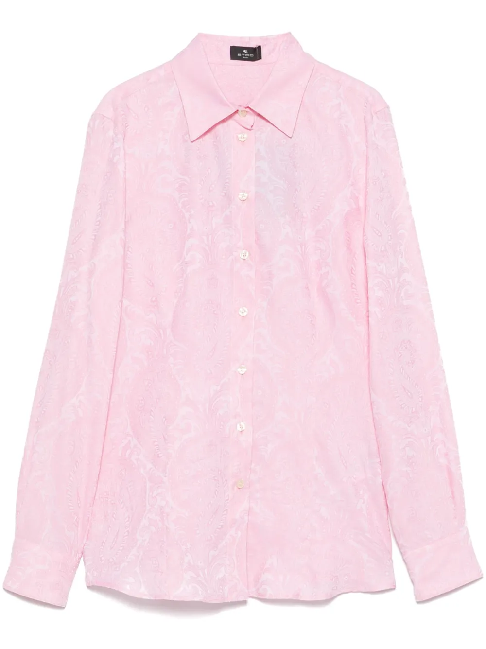 ETRO paisley-jacquard shirt | Pink | Image 1